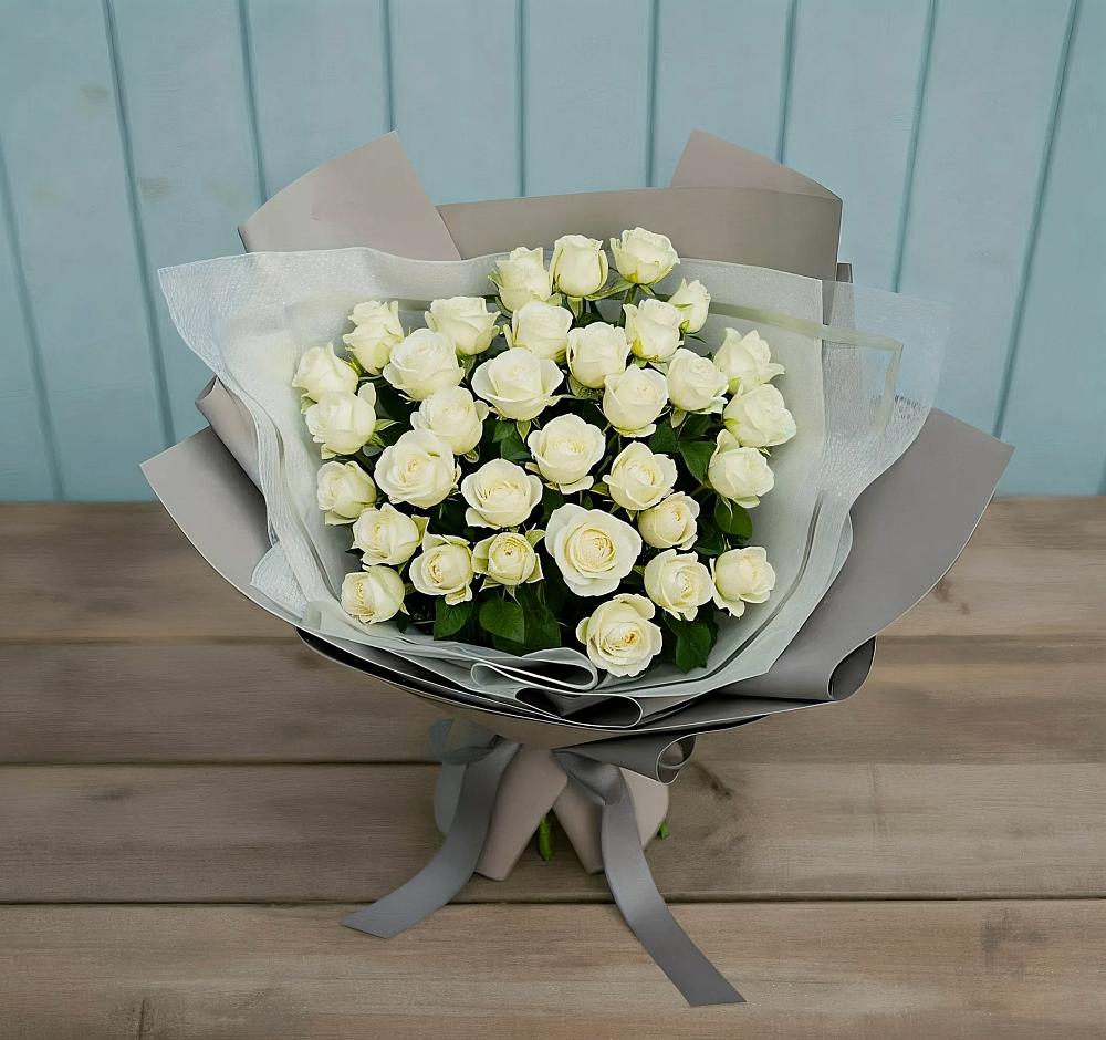 Букет Белоснежная нежность в Новой Чаре