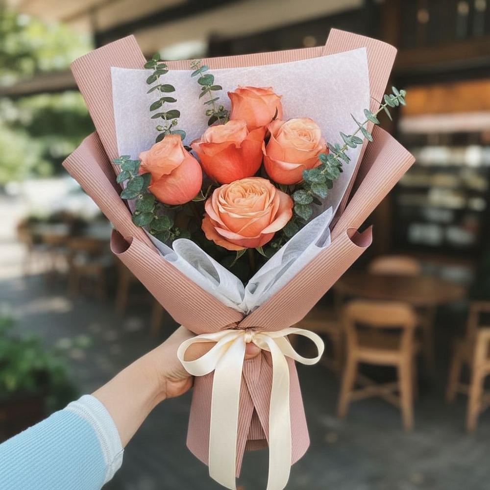 Букет цветов из: Розы в Новой Чаре