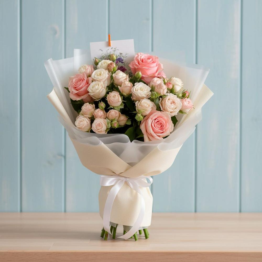 Букет цветов из: Розы в Новой Чаре