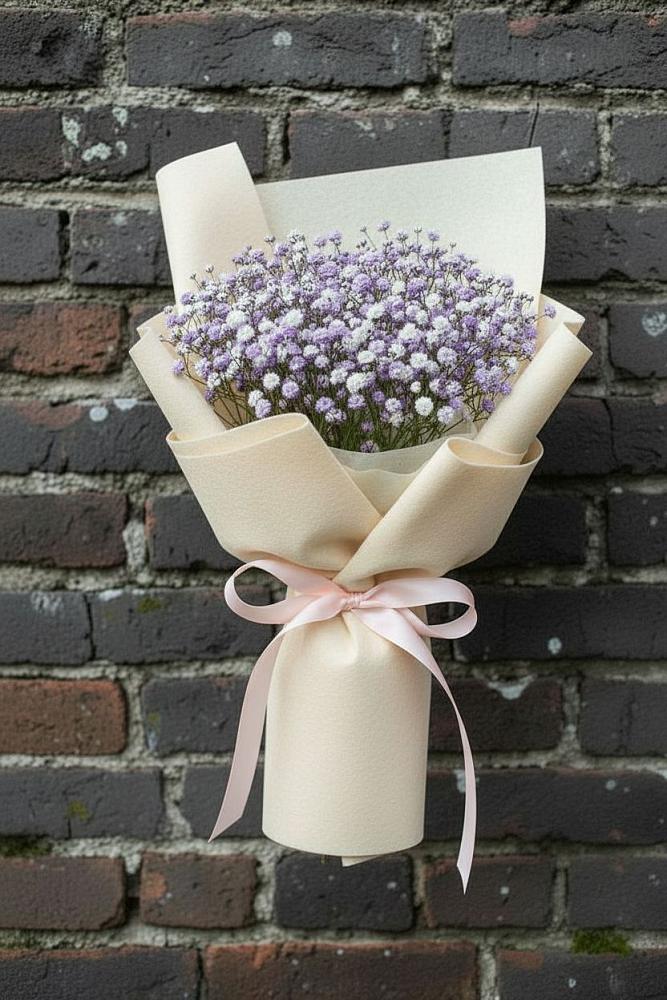 Букет цветов из: Гипсофила в Новой Чаре