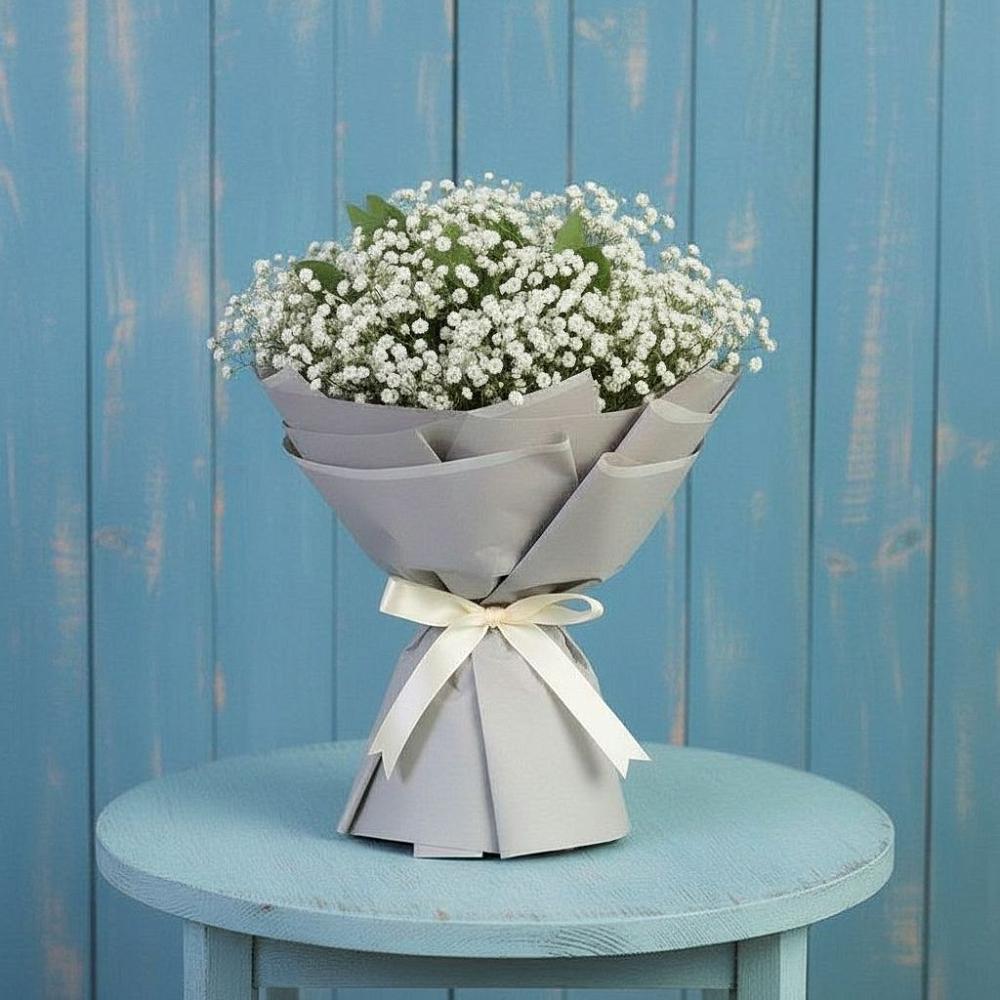 Букет цветов из: Гипсофила в Новой Чаре