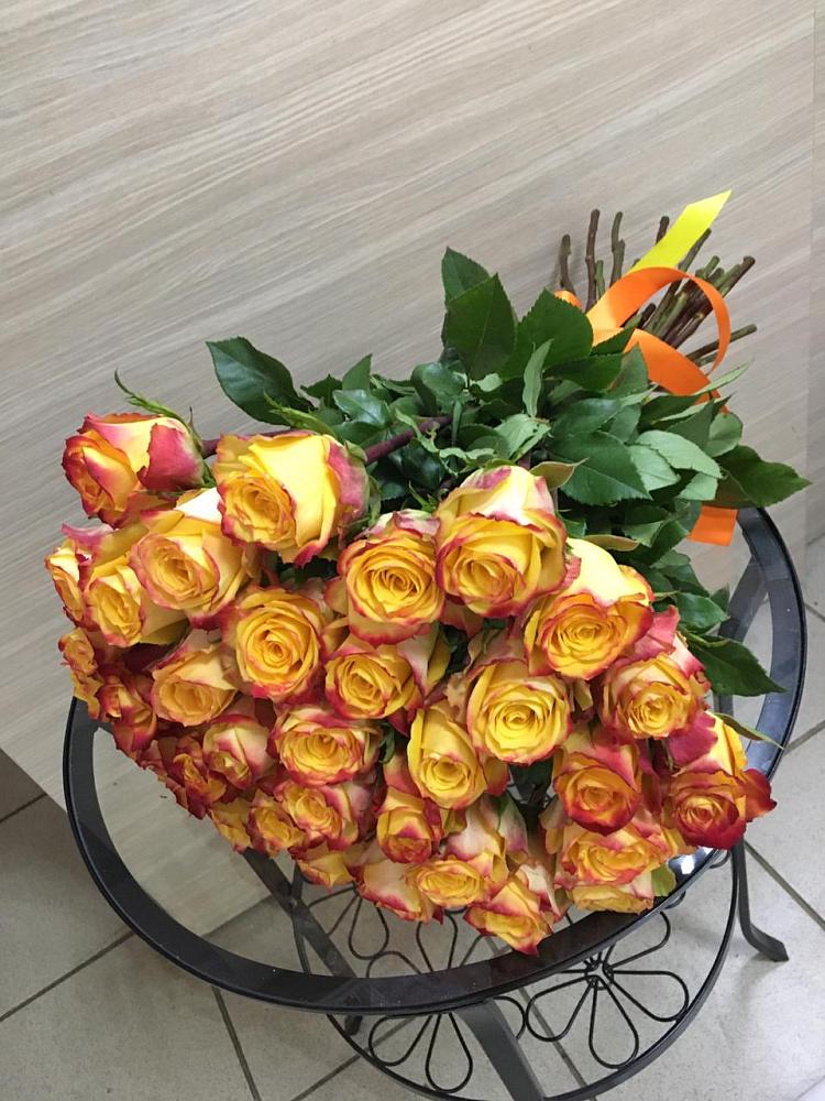 Букет Желтые розы в Новой Чаре