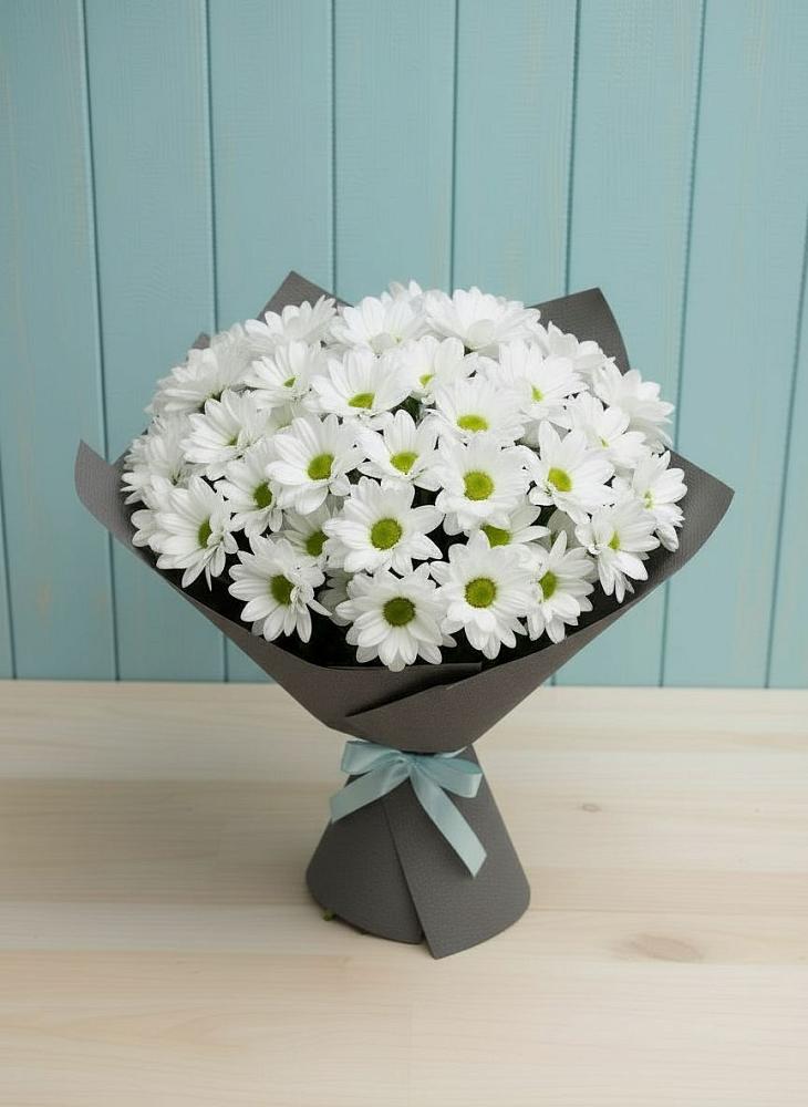 Букет цветов из: Хризантемы в Новой Чаре