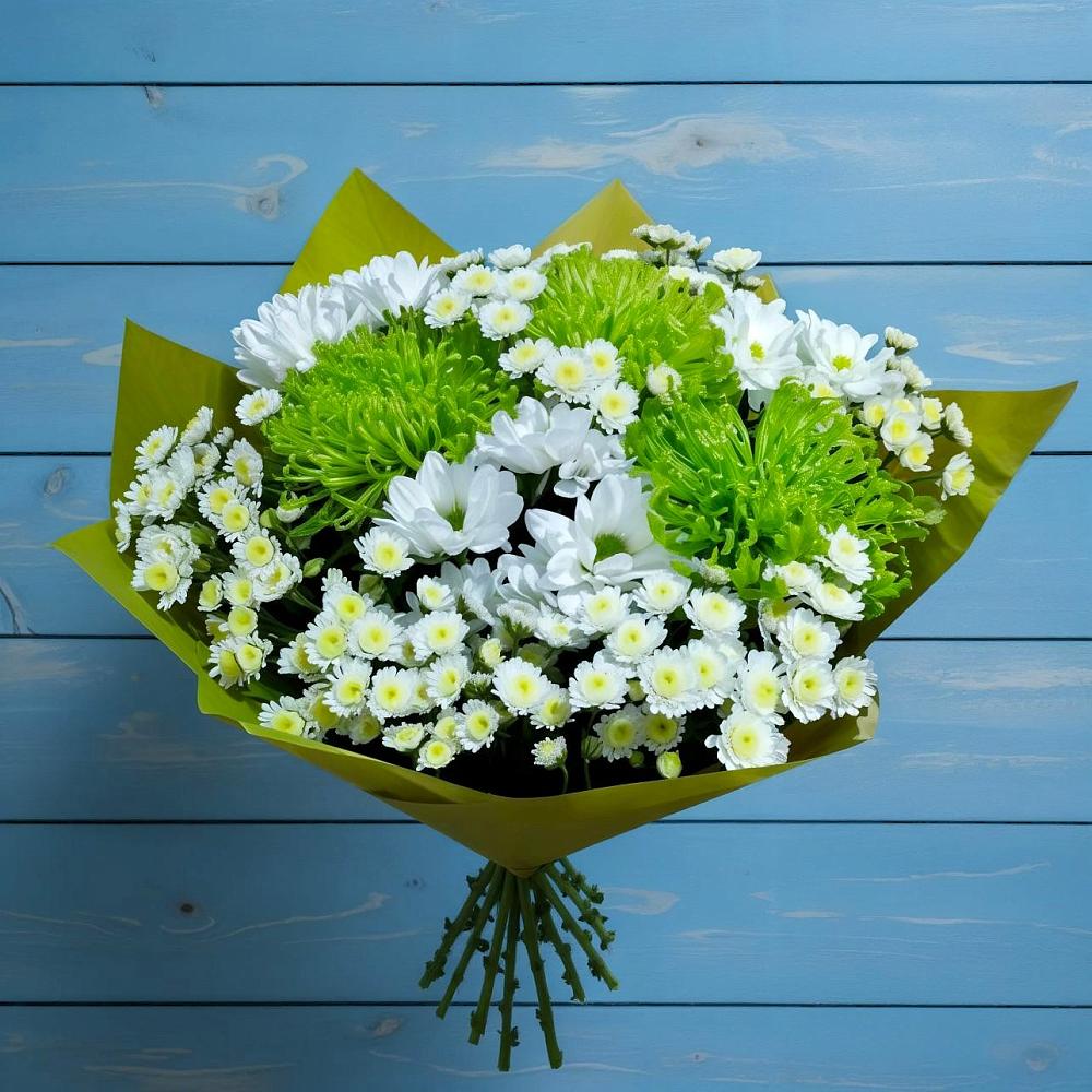 Букет цветов из: Хризантемы в Новой Чаре