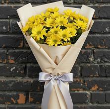 Букет цветов из:  Хризантемы #REPLACE_PRED# Новой Чаре