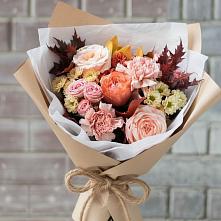 Букет цветов из:  Гвоздики, Хризантемы и Розы в Новой Чаре
