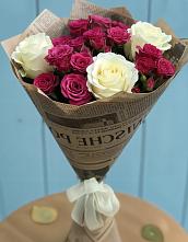 Букет цветов из:  Розы #REPLACE_PRED# Новой Чаре