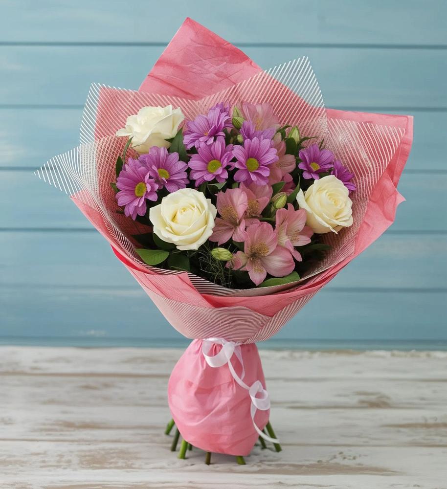 Букет цветов из: Герберы в Новой Чаре