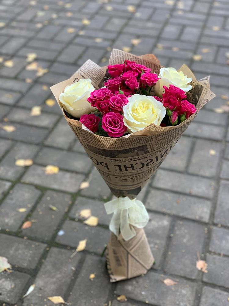 Букет цветов из: Розы в Новой Чаре