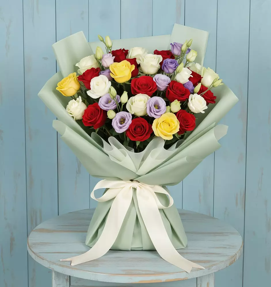 Букет цветов из: Розы в Новой Чаре